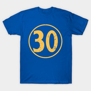 Stephen Curry Number T-Shirt